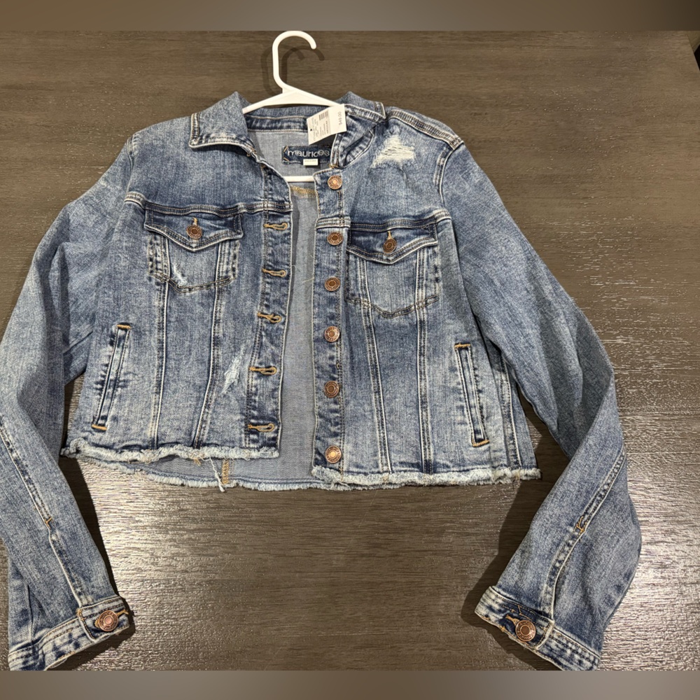 New short Jean jacket